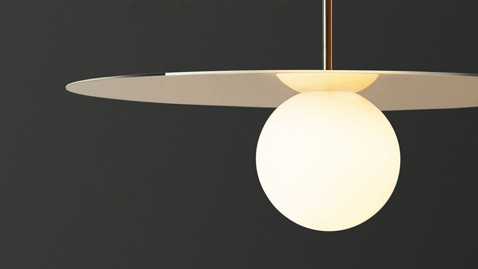 Pablo Designs Bola Disc 18" LED Pendant