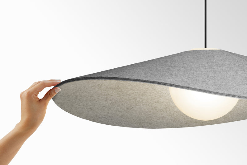 Pablo Designs Bola Felt LED Pendant