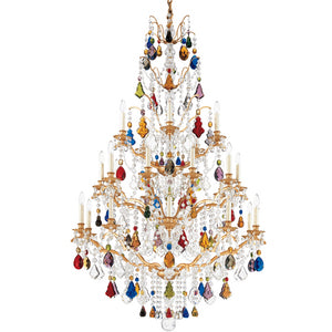 Schonbek 5782 Bordeaux 25-lt 40"Chandelier
