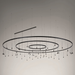 Bover Skybell Circle S/62L/42 197" LED Pendant, Up and Down Light