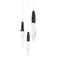 Schonbek Beyond BPD13203 Kindjal 3-lt 12" LED Pendant