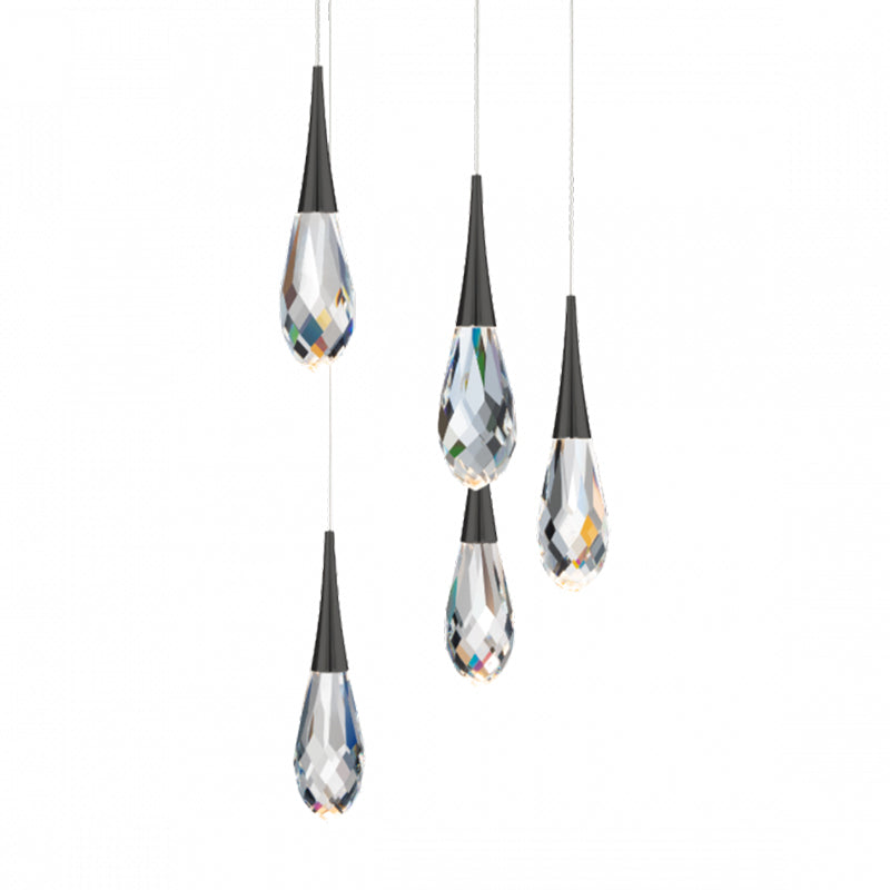 Schonbek Beyond BPD21205 Hibiscus 5-lt 17" LED Pendant