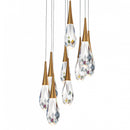 Schonbek Beyond BPD21209 Hibiscus 9-lt 17" LED Pendant
