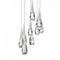 Schonbek Beyond BPD21209 Hibiscus 9-lt 17" LED Pendant