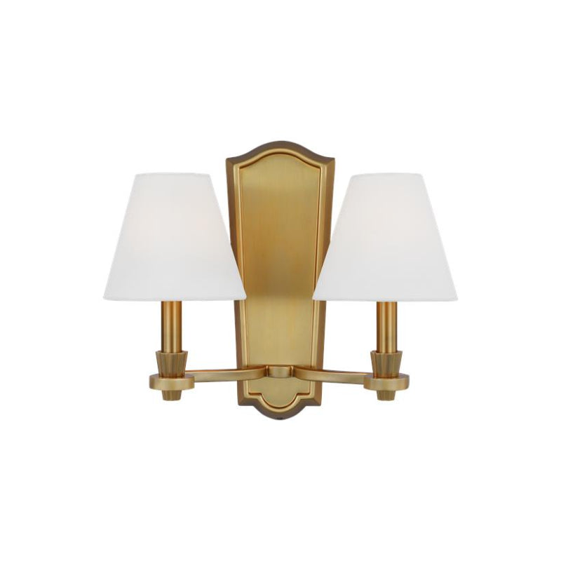 Generation AW1112 Paisley 2-lt 15" Double Wall Sconce