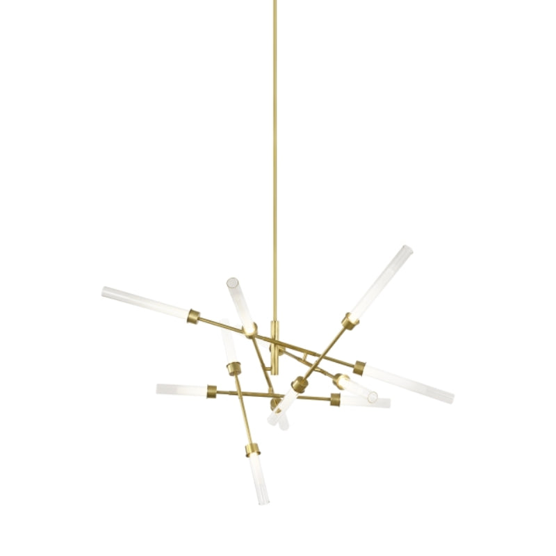 Visual Comfort 700LNG12A Linger 12-lt 52" LED Abstract Chandelier