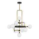 Tech 700VGO Viaggio 12-lt 30" LED Chandelier