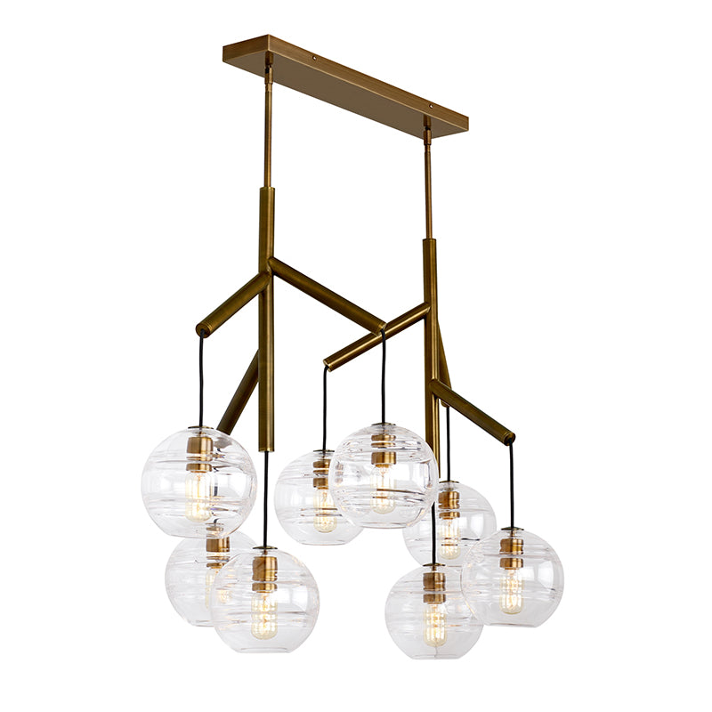 Visual Comfort 700SDNMPL2 Sedona Double 8-lt 39" LED Chandelier