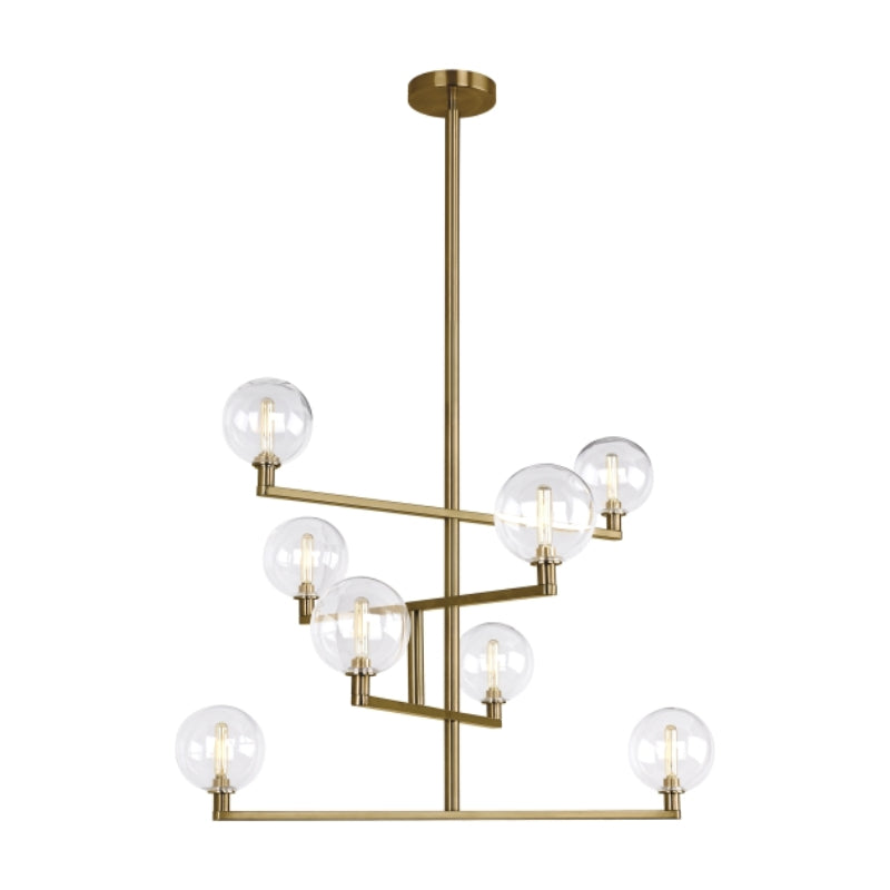Visual Comfort 700GMB Gambit 8-lt 35" LED Chandelier