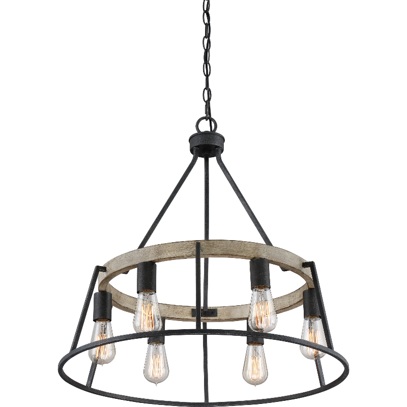 Quoizel BRT5006 Brockton 6-lt 25" Chandelier