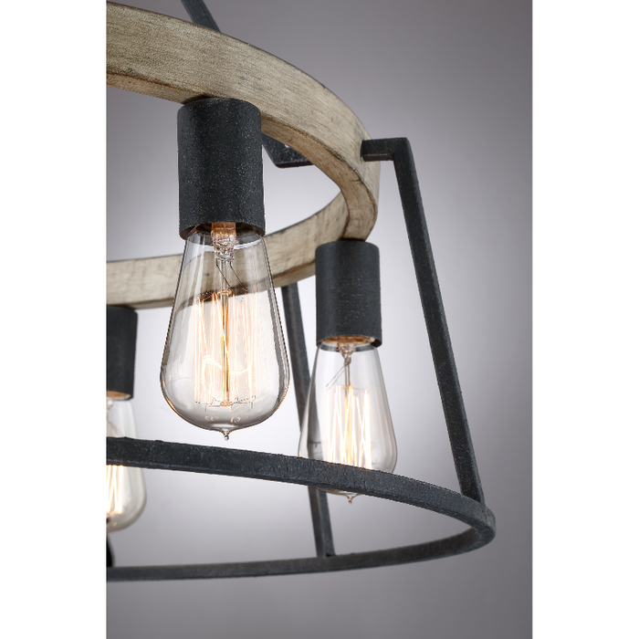 Quoizel BRT5006 Brockton 6-lt 25" Chandelier