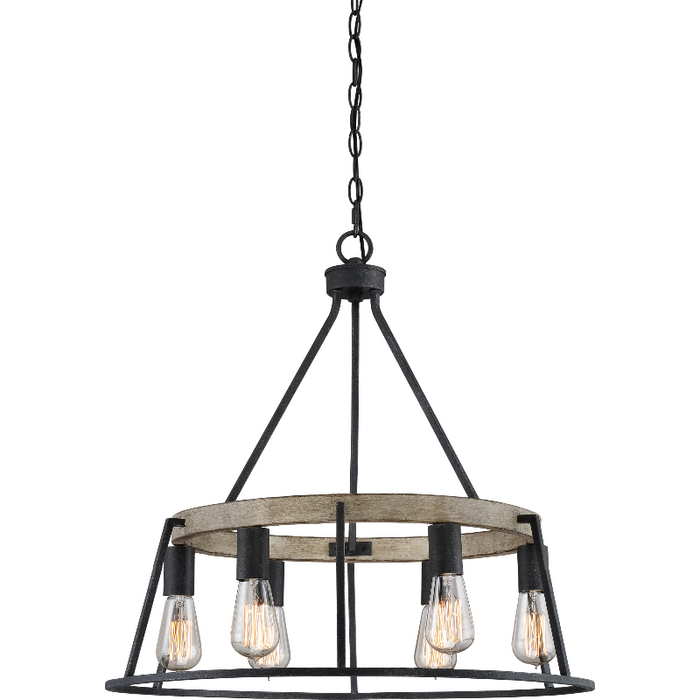 Quoizel BRT5006 Brockton 6-lt 25" Chandelier