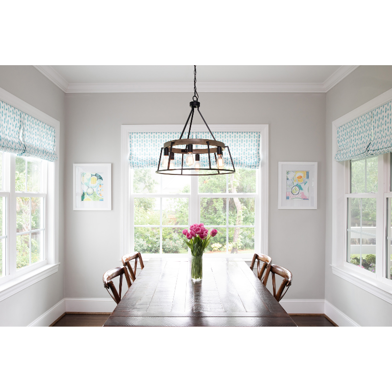 Quoizel BRT5006 Brockton 6-lt 25" Chandelier