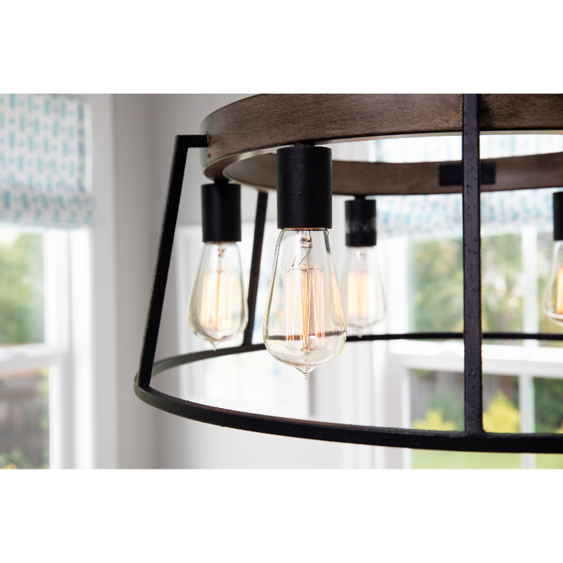 Quoizel BRT5006 Brockton 6-lt 25" Chandelier