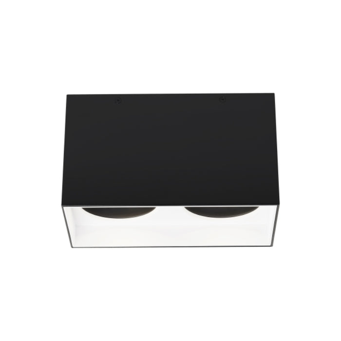 Tech 700FMEXOD6 Exo Dual 10" LED Ceiling Light, 2700K