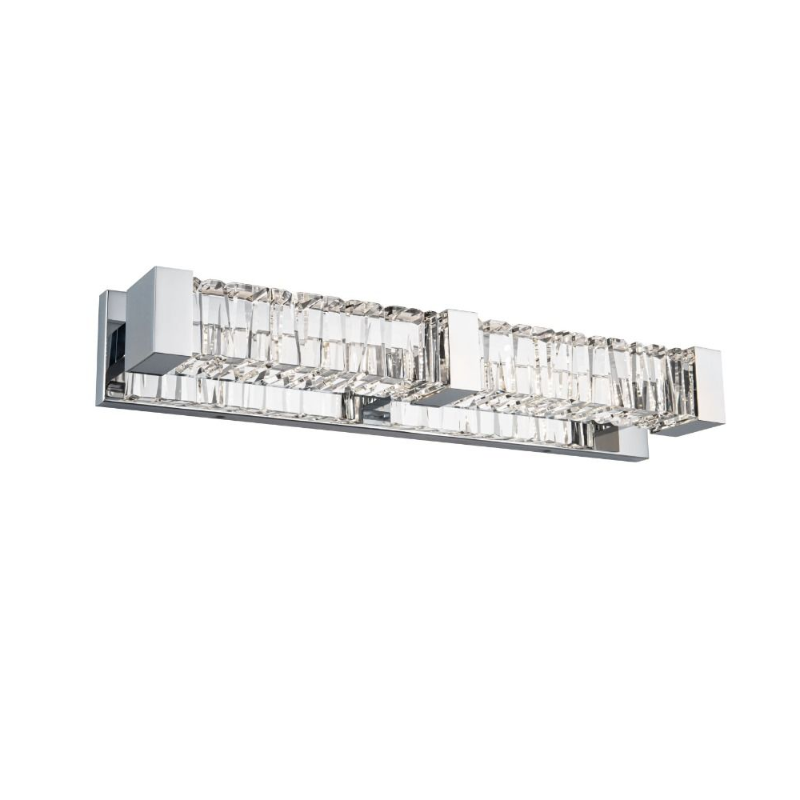 Schonbek Beyond BWS11226 Guild 2-lt 26" LED Bath Light - Polished Chrome