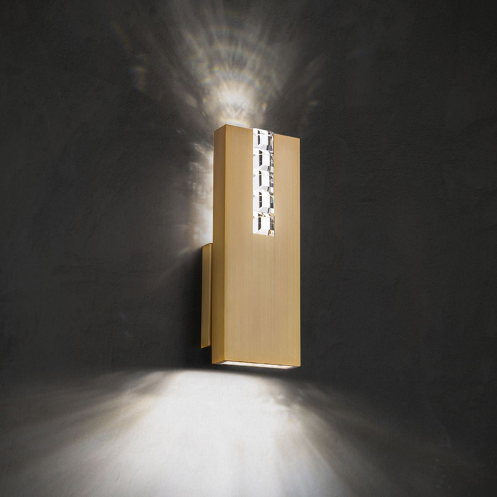 Schonbek Beyond BWS15214 Helios 1-lt 14" Tall LED Wall Sconce