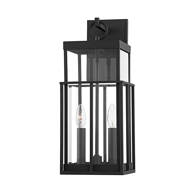 Troy B6482 Longport 2-lt 19" Tall Outdoor Wall Sconce