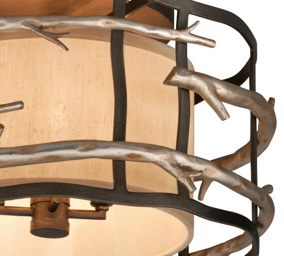 Troy C2881 Adirondack 4-lt Semi Flush
