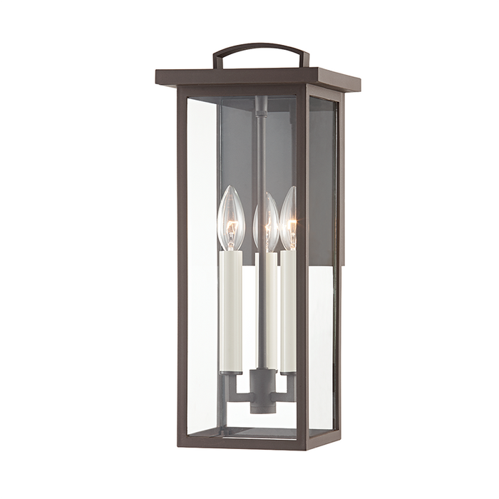 Troy B7522 Eden 3-lt 18" Tall Outdoor Wall Sconce