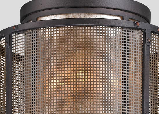 Troy C3100 Copper Mountain 4-lt Semi Flush