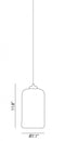 Matteo C41408 Irresistible Organic Charm 1-lt 7" Pendant