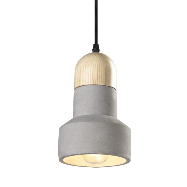 Matteo C53205 Industrial 1-lt 6" Pendant