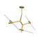 Matteo C55806 Lightsaber 6-lt 37" Chandelier