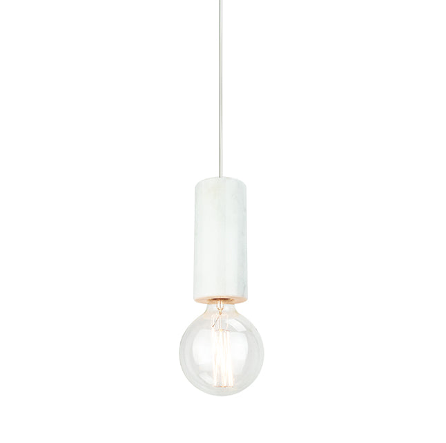 Matteo C56601 Marmo 1-lt 3" Pendant
