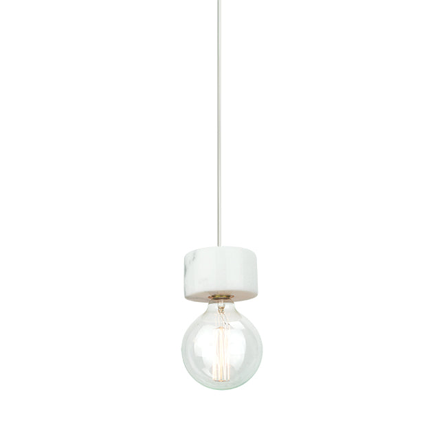 Matteo C56602 Marmo 1-lt 5" Pendant