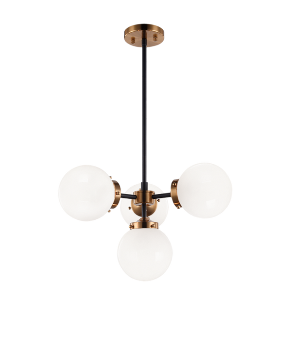 Matteo C72304 Maru 4-lt 20" Chandelier