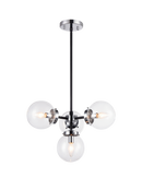 Matteo C72304 Maru 4-lt 20" Chandelier