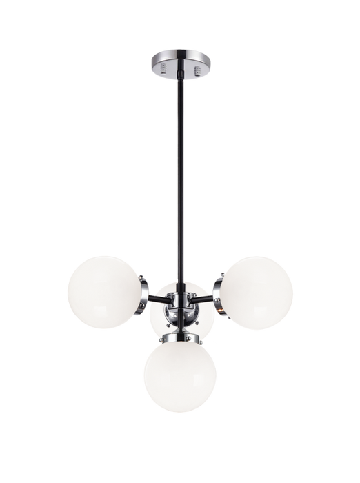 Matteo C72304 Maru 4-lt 20" Chandelier