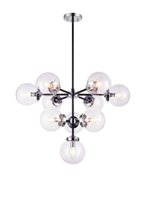 Matteo C72310 Maru 10-lt 29" Chandelier