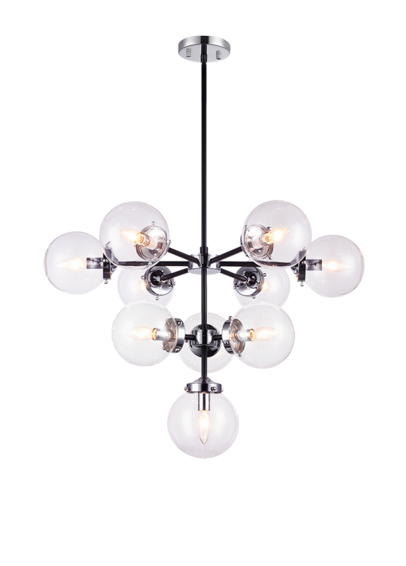 Matteo C72310 Maru 10-lt 29" Chandelier