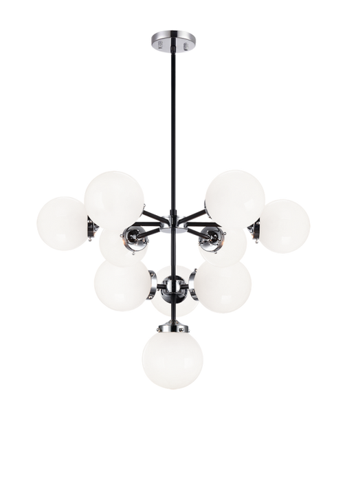 Matteo C72310 Maru 10-lt 29" Chandelier