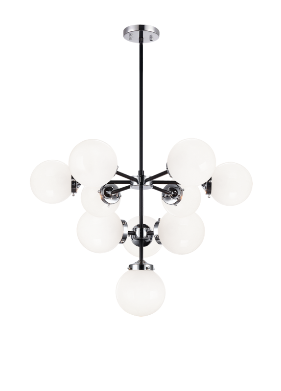 Matteo C72310 Maru 10-lt 29" Chandelier