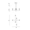 Matteo C74206 Luminoso 6-lt 35" Chandelier