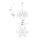 Matteo C75324 Stellar 24-lt 30" Chandelier