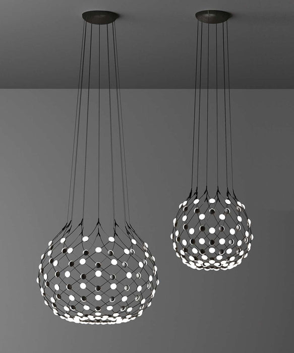 Luceplan D86KT100 Mesh 39" LED Pendant