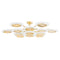 Corbett 328-57 Topaz 13-lt 57" LED Chandelier