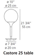 Artemide Castore 25 Table Lamp