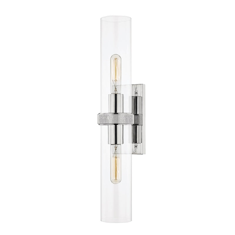 Hudson Valley 5302 Briggs 2-lt 23" Tall Wall Sconce