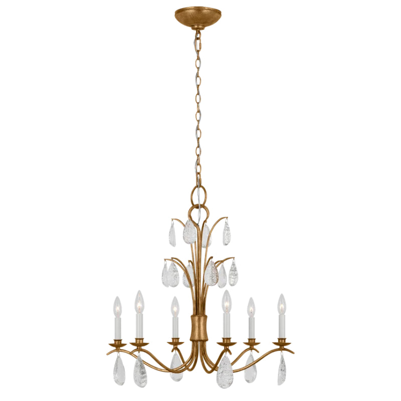 Visual Comfort CC1616 Shannon 6-lt 26" LED Chandelier