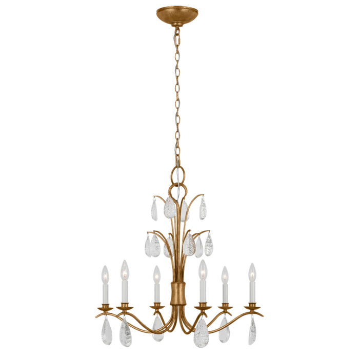 Visual Comfort CC1616 Shannon 6-lt 26" LED Chandelier