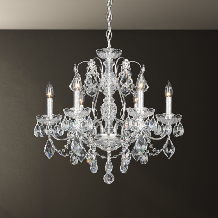 Schonbek 1705 Century 6-lt 21" Chandelier