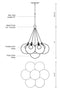 Kuzco CH3117 Bolla LED Chandelier
