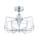 Fanimation FP3075 Influencer 22" Ceiling Fan with LED Light Kit