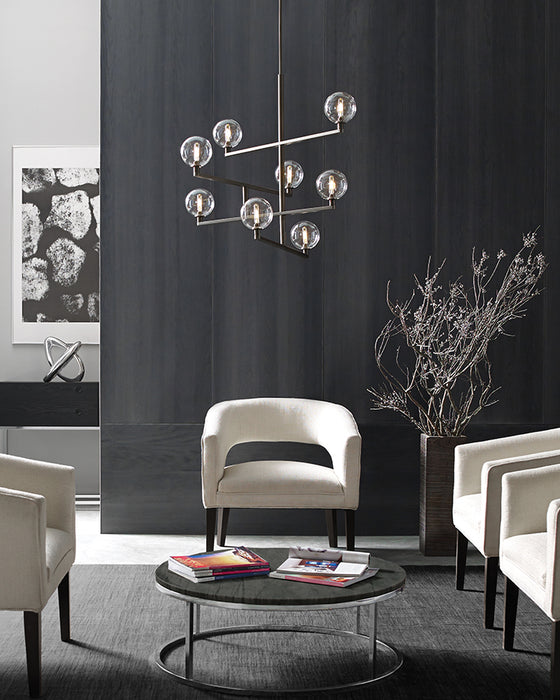 Tech 700GMB Gambit 8-lt 35" LED Chandelier