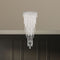 Schonbek CH1202 Chantant 4-lt 36" Tall Flush Mount